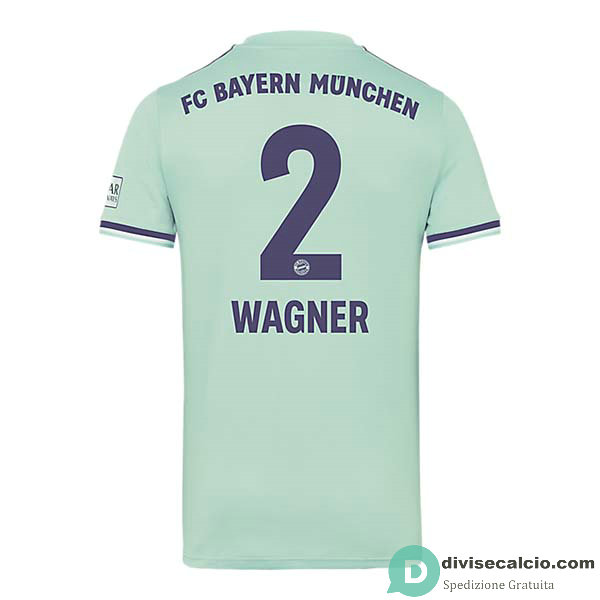 Maglia Bayern Munich Gara Away 2#WAGNER 2018-2019