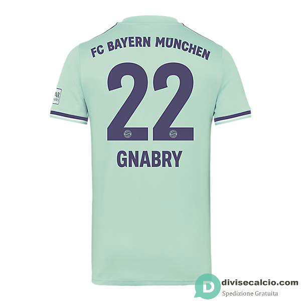 Maglia Bayern Munich Gara Away 22#GNABRY 2018-2019