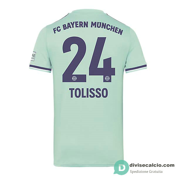 Maglia Bayern Munich Gara Away 24#TOLISSO 2018-2019