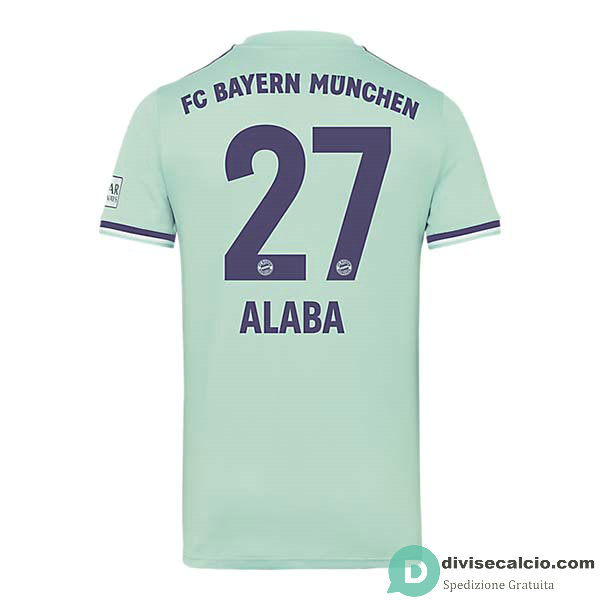 Maglia Bayern Munich Gara Away 27#ALABA 2018-2019