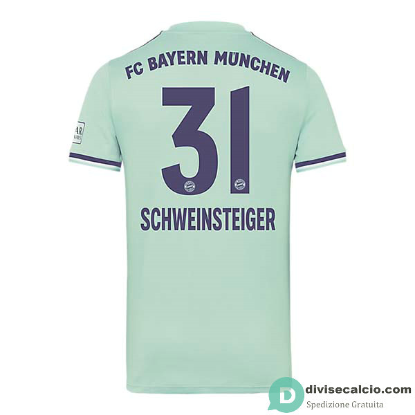 Maglia Bayern Munich Gara Away 31#SCHWEINSTEIGER 2018-2019