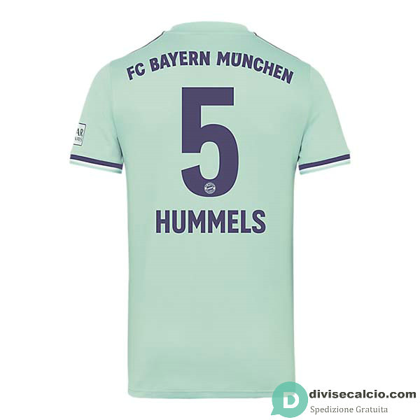 Maglia Bayern Munich Gara Away 5#HUMMELS 2018-2019