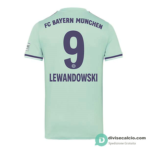 Maglia Bayern Munich Gara Away 9#LEWANDOWSKI 2018-2019