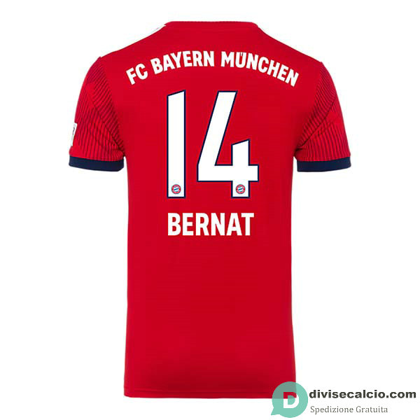 Maglia Bayern Munich Gara Home 14#BERNAT 2018-2019