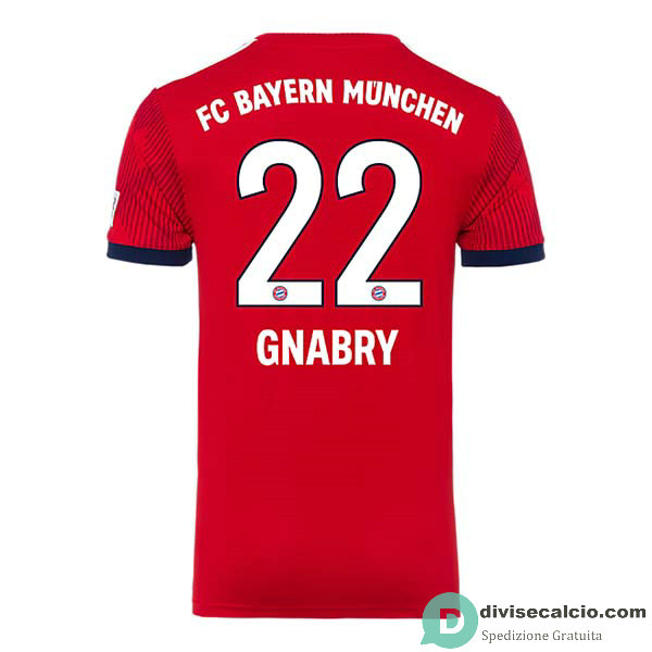 Maglia Bayern Munich Gara Home 22#GNABRY 2018-2019