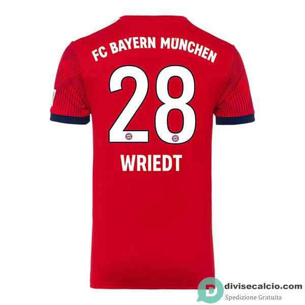 Maglia Bayern Munich Gara Home 28#WRIDET 2018-2019
