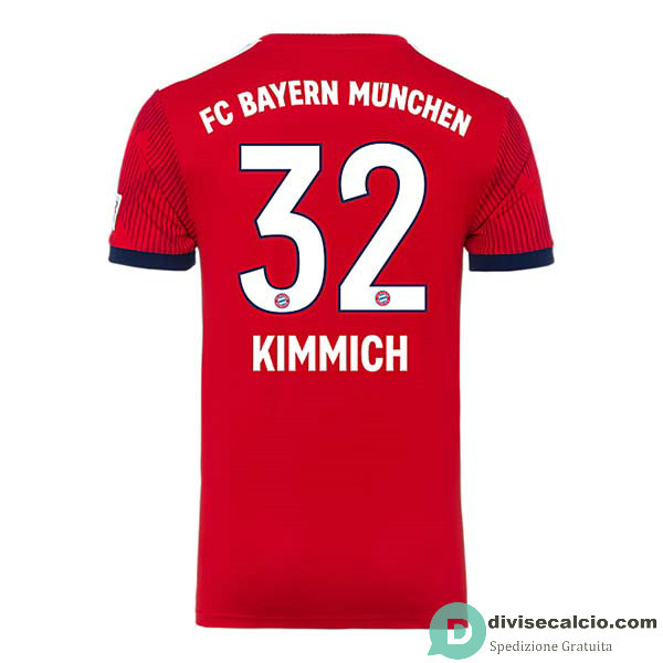 Maglia Bayern Munich Gara Home 32#KIMMICH 2018-2019