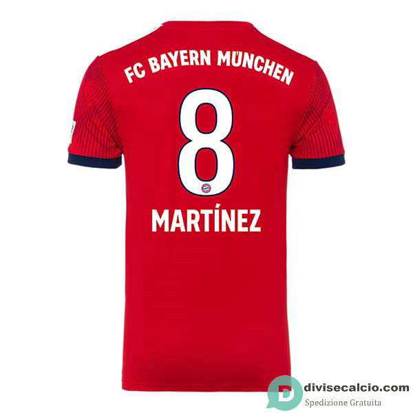 Maglia Bayern Munich Gara Home 8#MARTINEZ 2018-2019