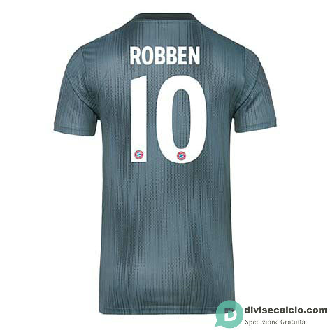 Maglia Bayern Munich Gara Third 10#ROBBEN 2018-2019
