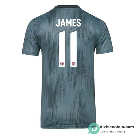 Maglia Bayern Munich Gara Third 11#JAMES 2018-2019