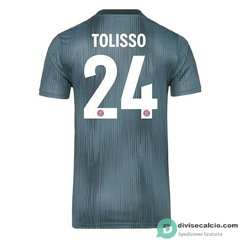 Maglia Bayern Munich Gara Third 24#TOLISSO 2018-2019