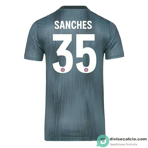 Maglia Bayern Munich Gara Third 35#SANCHES 2018-2019