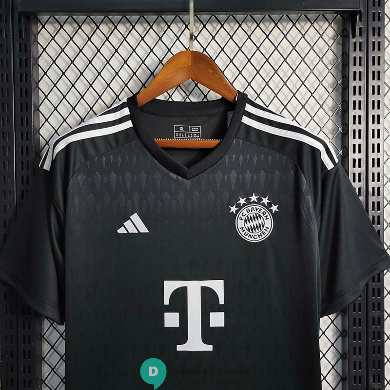 Maglia Bayern Munich Portiere Black 2023/2024
