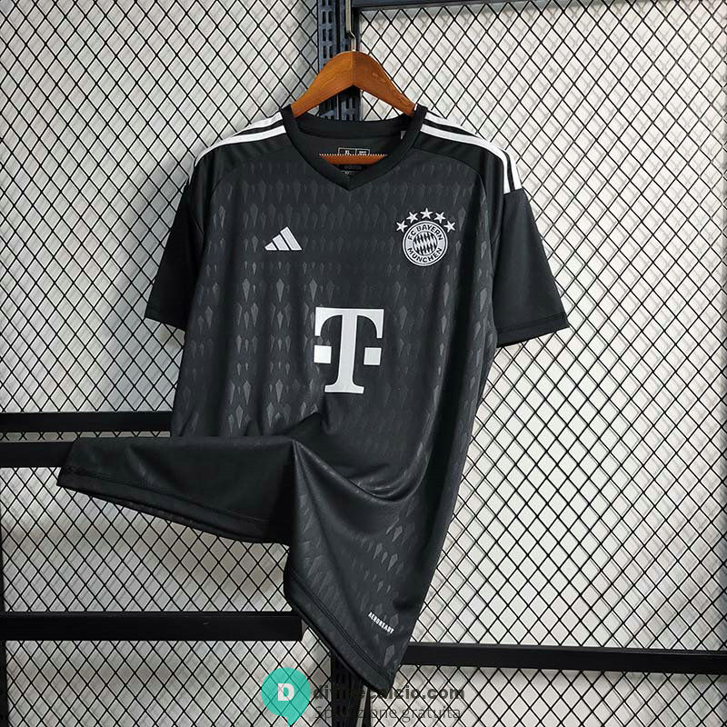 Maglia Bayern Munich Portiere Black 2023/2024