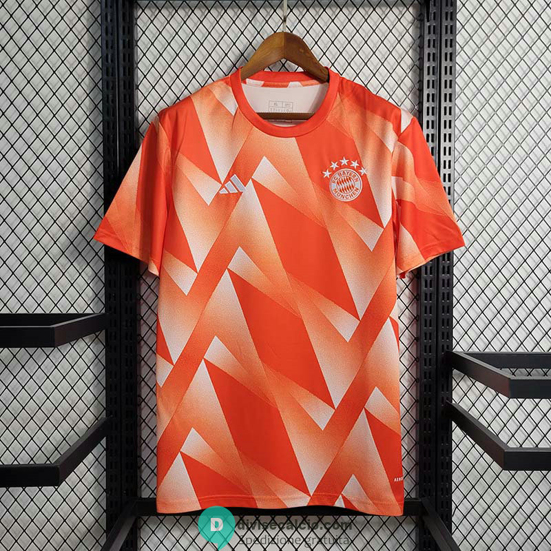 Maglia Bayern Munich Training Suit Orange 2023/2024