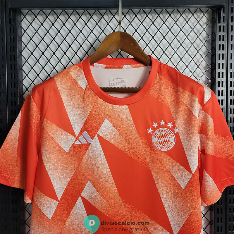 Maglia Bayern Munich Training Suit Orange 2023/2024