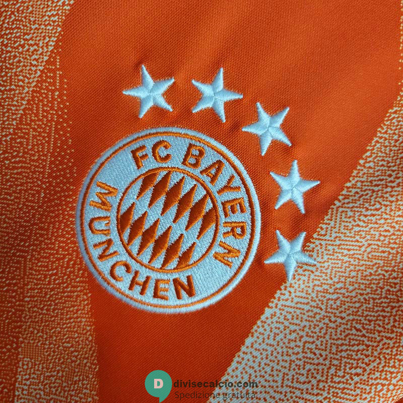 Maglia Bayern Munich Training Suit Orange 2023/2024