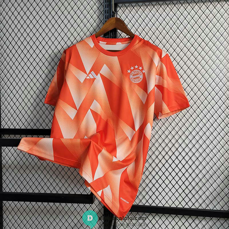 Maglia Bayern Munich Training Suit Orange 2023/2024