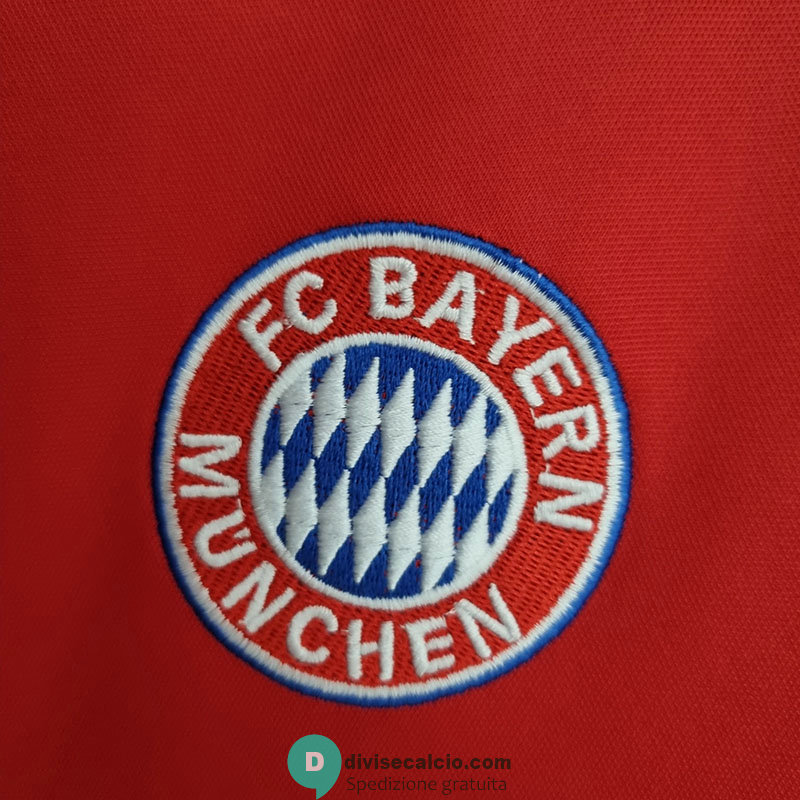Maglia Bayern Munich Training Suit Red II 2022/2023