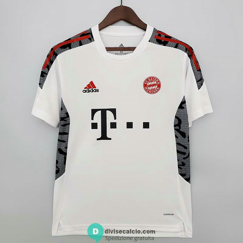 Maglia Bayern Munich Training White IV 2021/2022