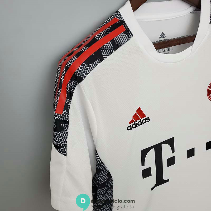 Maglia Bayern Munich Training White IV 2021/2022