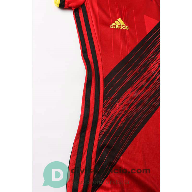 Maglia Belgio Maglia Donna Gara Home Euro 2020