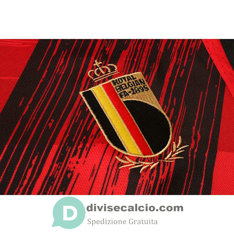 Maglia Belgio Maglia Donna Gara Home Euro 2020