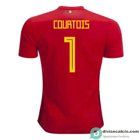 Maglia Belgio Gara Home 1#COURTOIS 2018