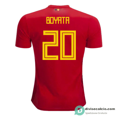 Maglia Belgio Gara Home 20#BOYATA 2018