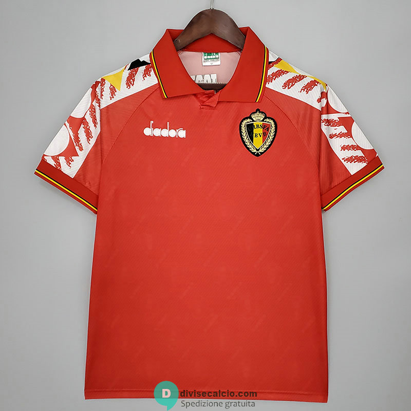 Maglia Belgio Retro Gara Home 1995/1996