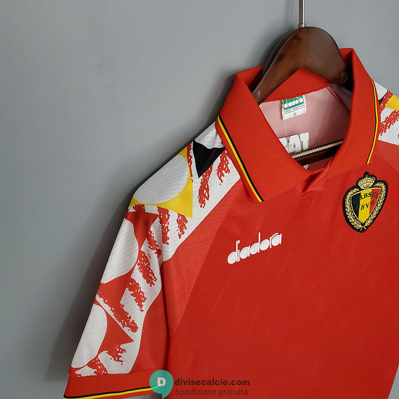 Maglia Belgio Retro Gara Home 1995/1996