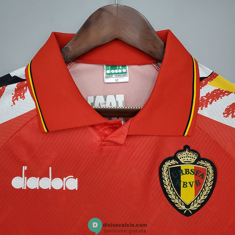 Maglia Belgio Retro Gara Home 1995/1996