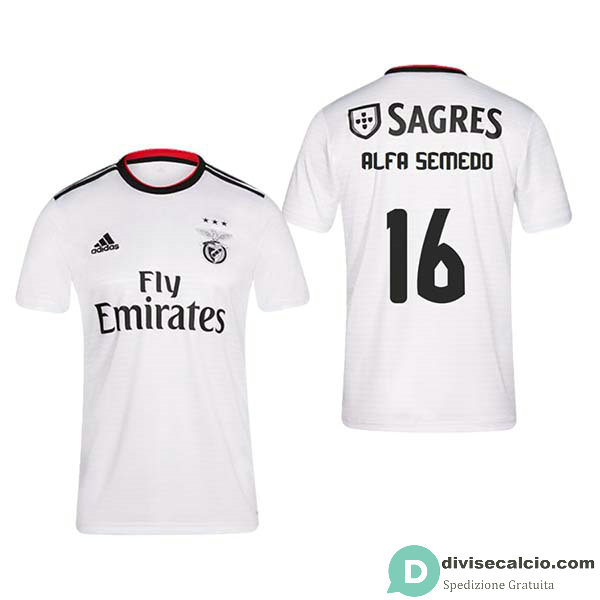 Maglia Benfica Gara Away 16#ALFA SEMEDO 2018-2019