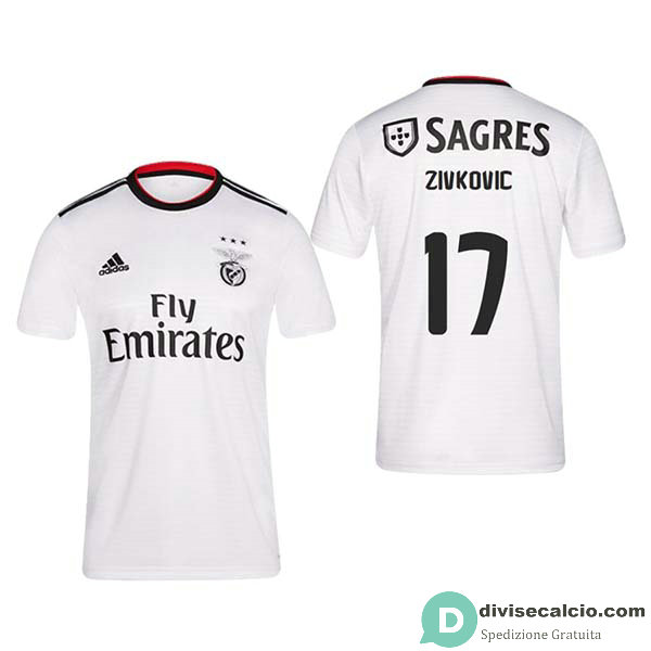 Maglia Benfica Gara Away 17#ZIVKOVIC 2018-2019