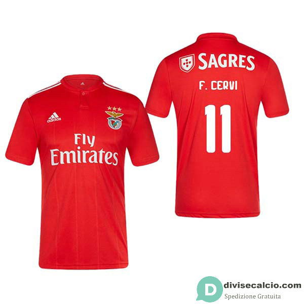 Maglia Benfica Gara Home 11#F.CERVI 2018-2019