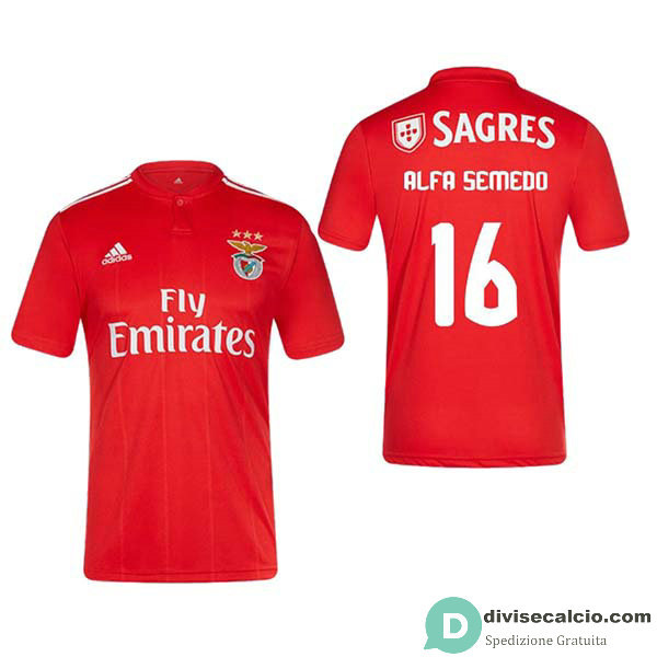 Maglia Benfica Gara Home 16#ALFA SEMEDO 2018-2019