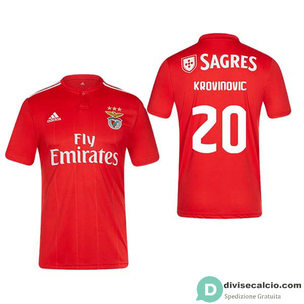 Maglia Benfica Gara Home 20#KROVINOVIC 2018-2019