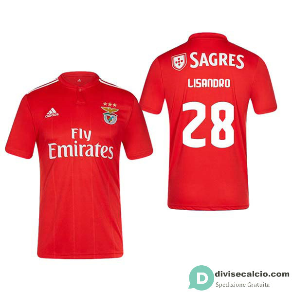 Maglia Benfica Gara Home 28#LISANDRO 2018-2019