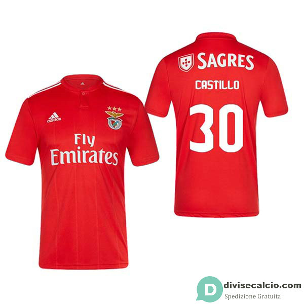 Maglia Benfica Gara Home 30#CASTILLO 2018-2019