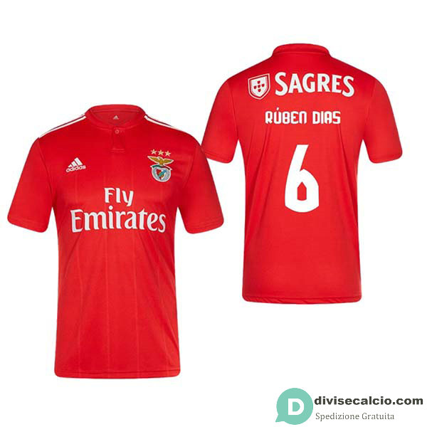 Maglia Benfica Gara Home 6#RUBEN DIAS 2018-2019