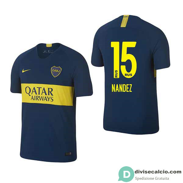Maglia Boca Juniors Gara Home 15#NANDEZ 2018-2019