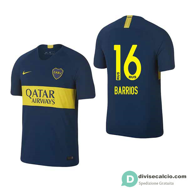 Maglia Boca Juniors Gara Home 16#BARRIOS 2018-2019