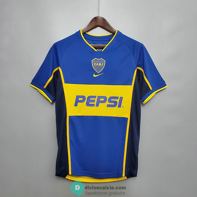 Maglia Boca Juniors Retro Gara Home 2002/2003