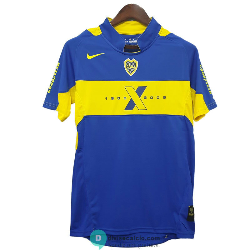 Maglia Boca Juniors Retro Gara Home 2005/2006