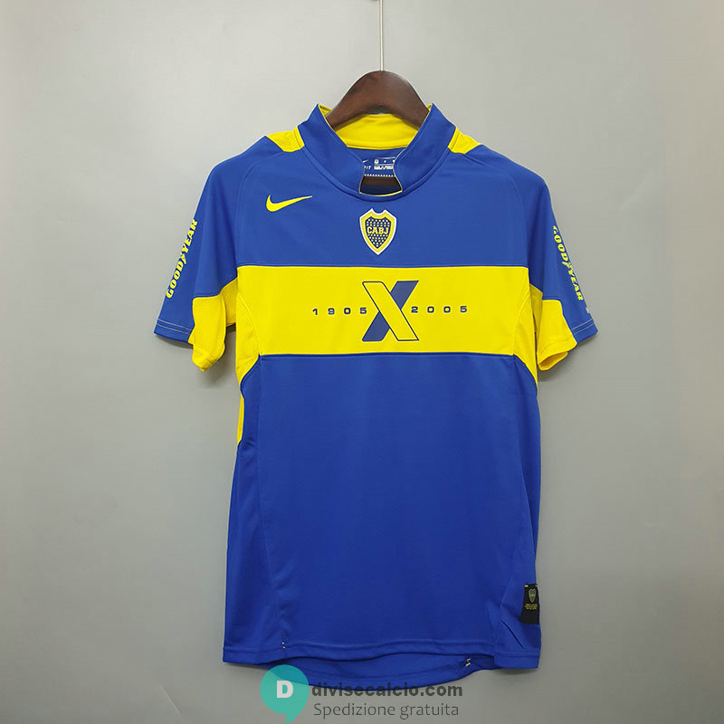 Maglia Boca Juniors Retro Gara Home 2005/2006