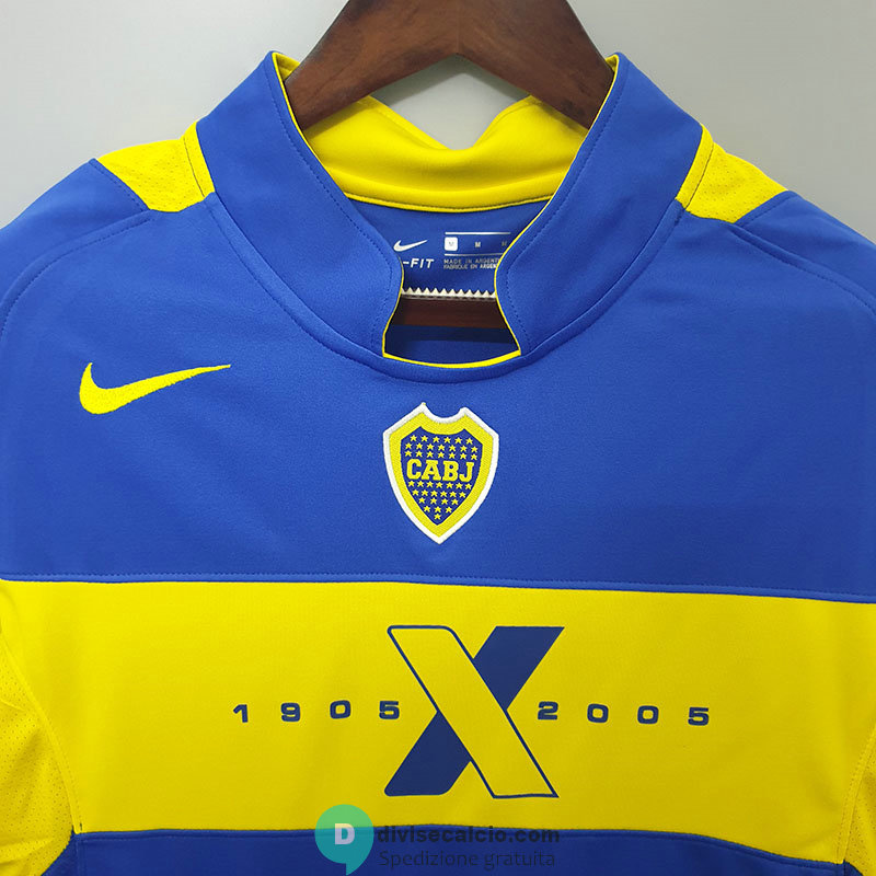 Maglia Boca Juniors Retro Gara Home 2005/2006