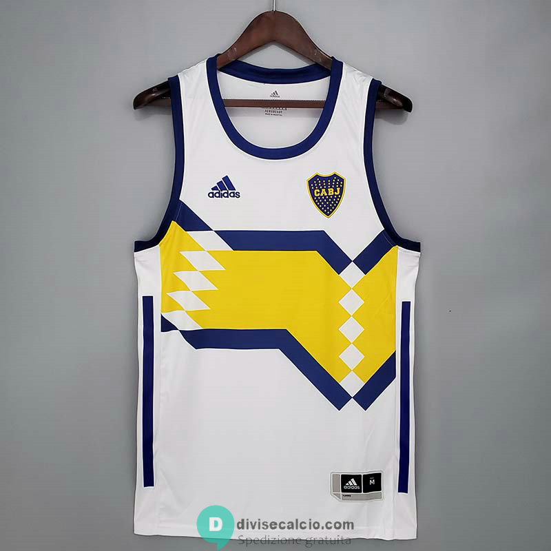 Maglia Boca Juniors Vest White 2021/2022