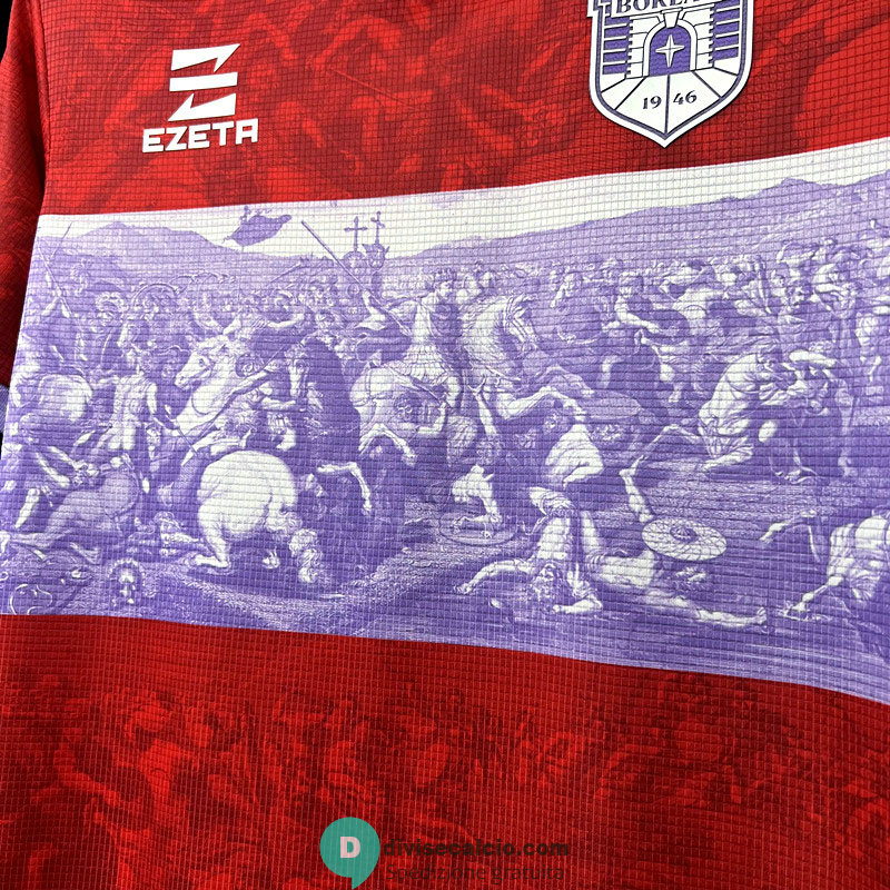 Maglia Boreale Calcio Portiere Red 2023/2024