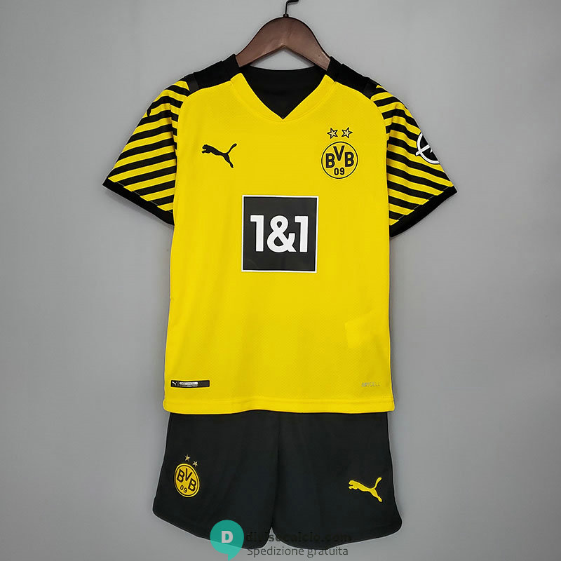 Maglia Borussia Dortmund Bambino Gara Home 2021/2022