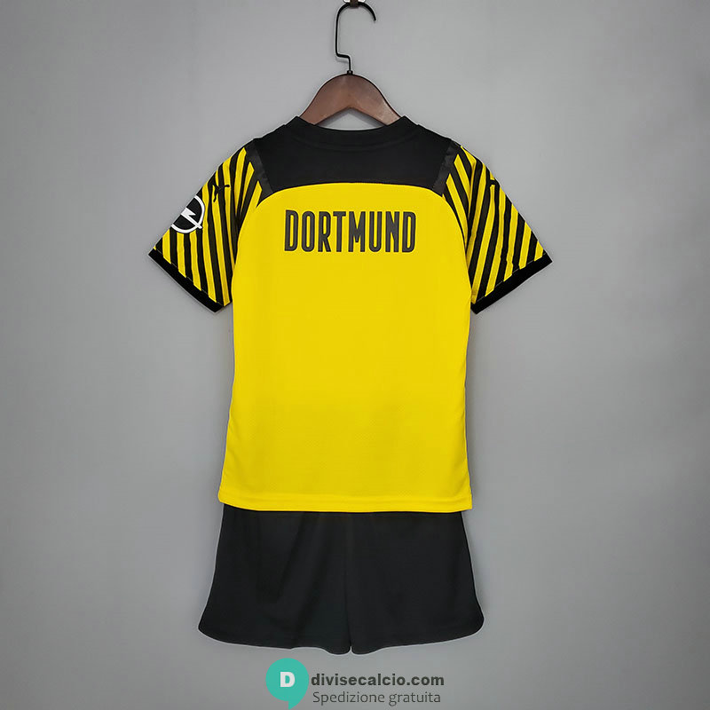 Maglia Borussia Dortmund Bambino Gara Home 2021/2022